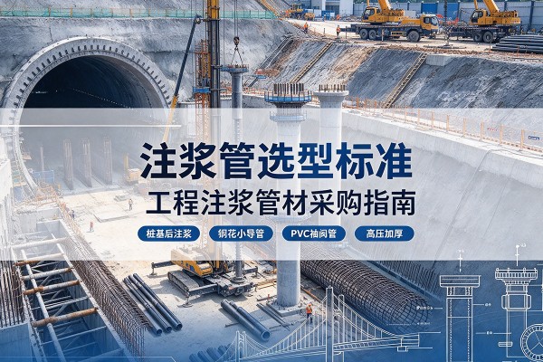 安新注浆管选型标准